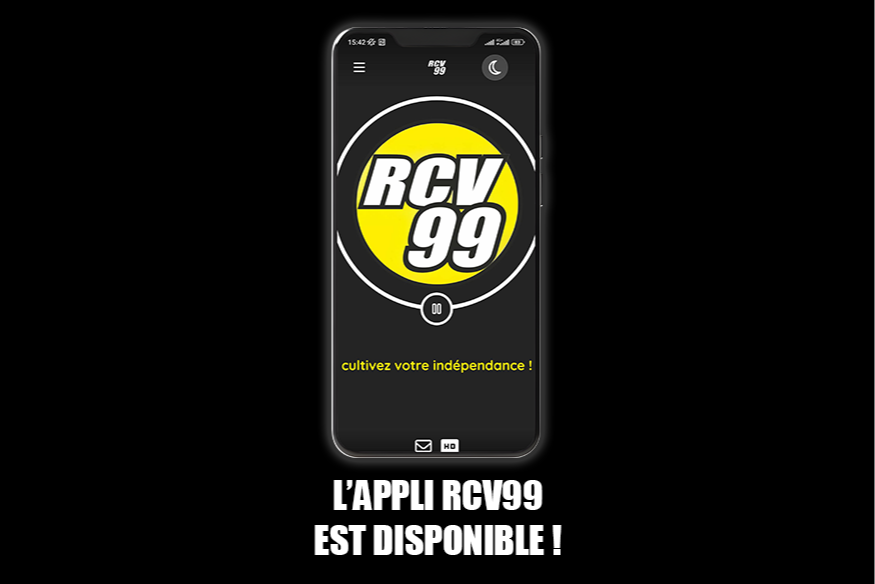 Téléchargez l'appli RCV99 sur Android !